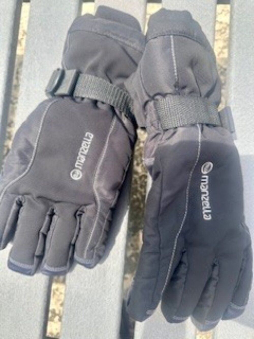 Men's Fahrenheit Winter Ski Gloves XL Black Insulated Waterproof Snow Gloves